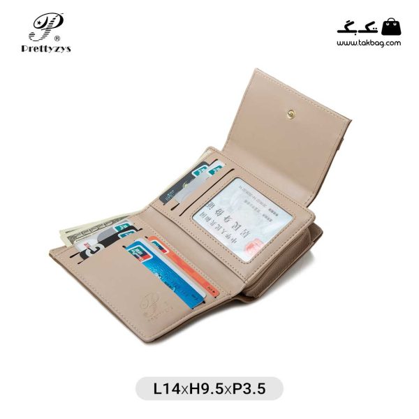 کیف پول زنانه کد PT21-1672 برند پرتی(prettyzys) - Image 13