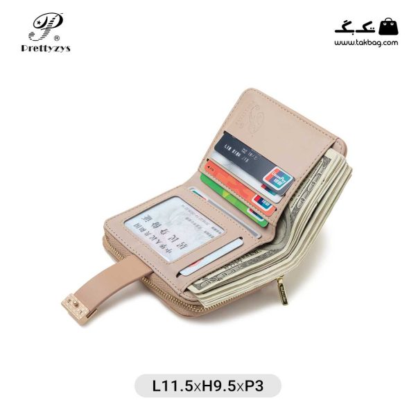 کیف پول زنانه کد PT22-1807 برند پرتی(prettyzys) - Image 10