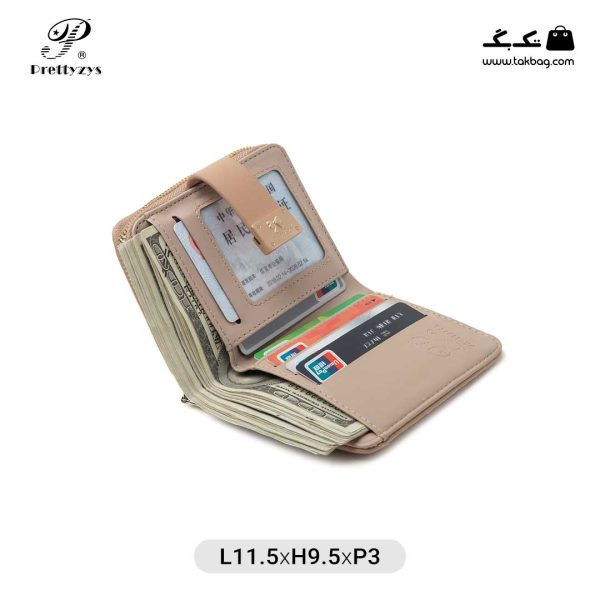 کیف پول زنانه کد PT22-1807 برند پرتی(prettyzys) - Image 12