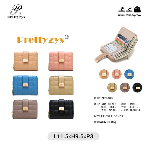 کیف پول زنانه کد PT22-1807 برند پرتی(prettyzys) - Image 17