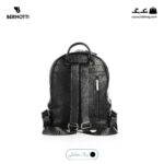 کیف کوله کد TB-6415 برند برنوتی رنگ مشکی از پشت محصول ( Bernotti tb-6415 )