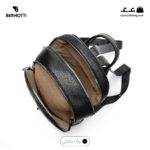 کیف کوله کد TB-6415 برند برنوتی رنگ مشکی از بالای محصول ( Bernotti tb-6415 )