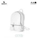 کیف کوله کد TB-6415 برند برنوتی رنگ سفید از جلو محصول ( Bernotti tb-6415 )