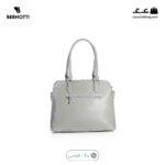 کیف دوشی کد TB-6419 برند برنوتی رنگ طوسی از پشت محصول ( Bernotti tb-6419 )