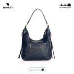 کیف رودوشی کد TB-6421 برند برنوتی رنگ آبی تیره ازپشت محصول ( Bernotti tb-6421 )