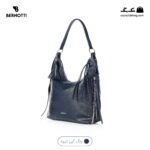 کیف رودوشی زنانه کد TB-6421 برند برنوتی رنگ آبی تیره از جلو محصول( Bernotti tb-6421 )