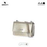 کیف دوشی کد TB-6423 برند برنوتی رنگ طلایی از جلو محصول ( Bernotti tb-6423 )