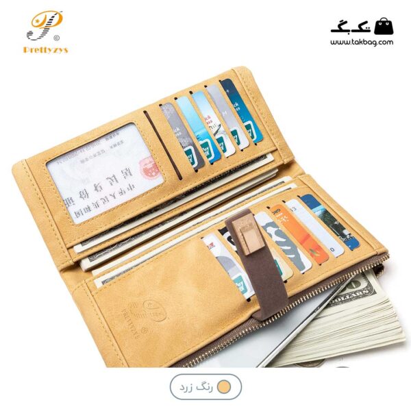 کیف پول زنانه برند پرتیز کد prettyzys PT19-1323 - Image 5