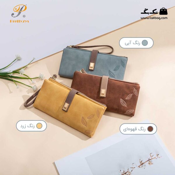 کیف پول زنانه برند پرتیز کد prettyzys PT19-1323 - Image 6