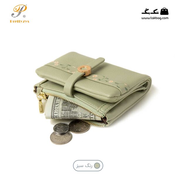 کیف پول زنانه برند پرتیز کد prettyzys PT21-1757 - Image 3