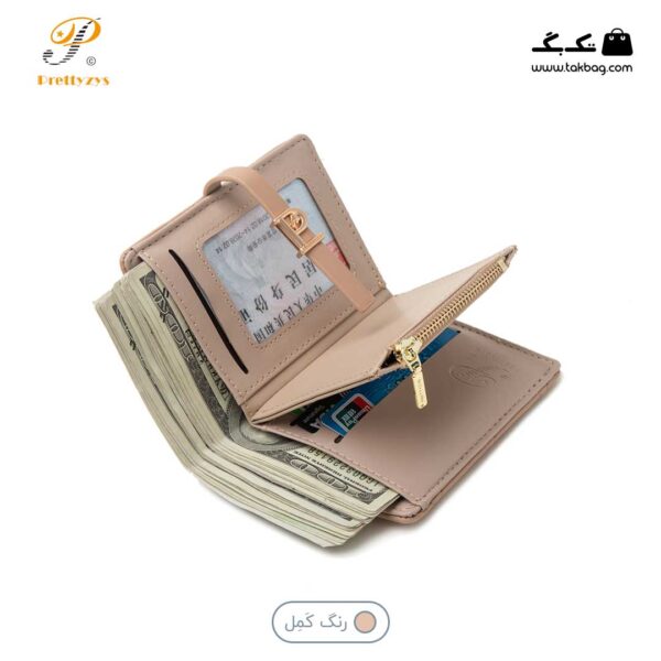 کیف پول زنانه برند پرتیز کد prettyzys PT22-1794 - Image 3