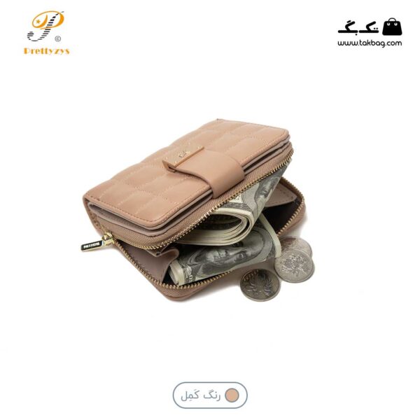 کیف پول زنانه برند پرتیز کد prettyzys PT22-1807 - Image 5