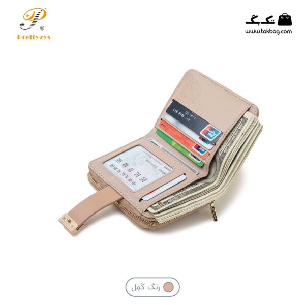 کیف پول زنانه برند پرتیز کد prettyzys PT22-1807 - Image 7