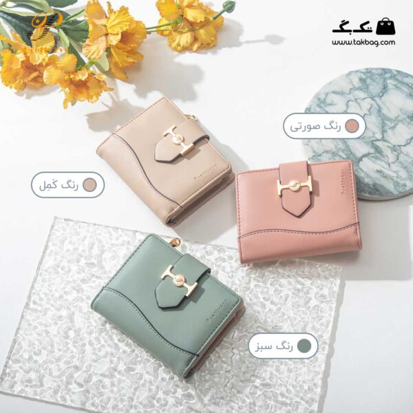 کیف پول زنانه برند پرتیز کد prettyzys PT22-1824 - Image 6