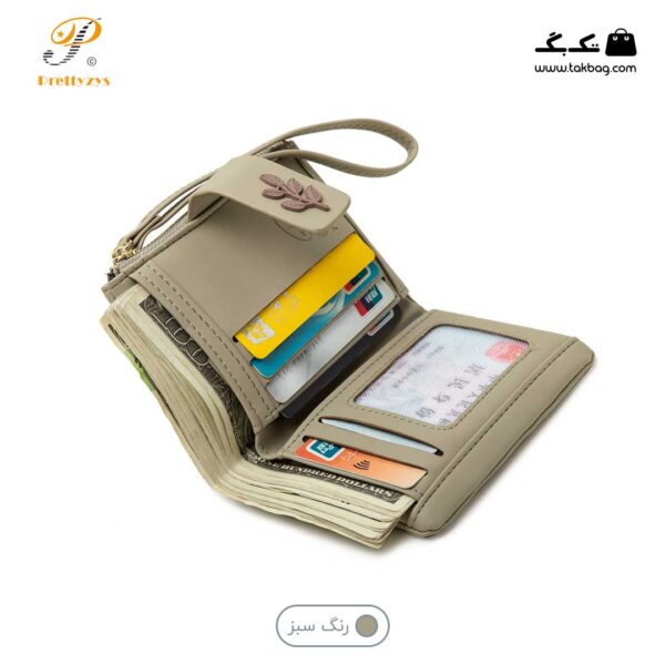 کیف پول زنانه برند پرتیز کد prettyzys PT22-1894 - Image 7