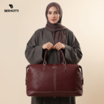 ساک مسافرتی اسپرت برند برنوتی رنگ آلبالویی